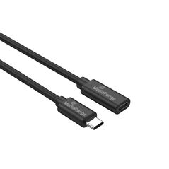 MediaRange USB Type-C® Extension Cable, Plug to Socket, USB 3.2 Gen 1x1 5 Gbps, USB-C Power Delivery enabled 60W max., 2.0m, Black (MRCS245) έως 12 άτοκες Δόσεις
