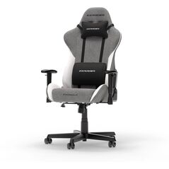 DXRacer Formula Series L Pilkas &amp| Baltas Fabric (Pilka Balta Medžiaginė) Kėdė