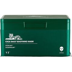 Vt cosmetics VT Cosmetics Cica Daily Soothing Maski kojące do codziennego użytku - 30 sztuk