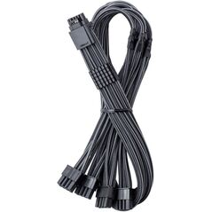 CableMod C-Series Pro ModMesh 12V-2x6-Kabel, Sleeved, 16-Pin zu 4x 8-Pin, fr Corsair Type 4 und 3 PSUs - carbon, 60cm