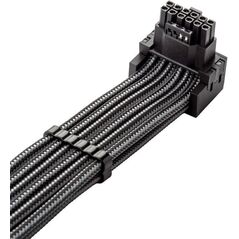 CableMod C-Series Pro Anschlusskabel - Variante A, 90, 16-Pin zu 3x8-Pin PCIe, carbon