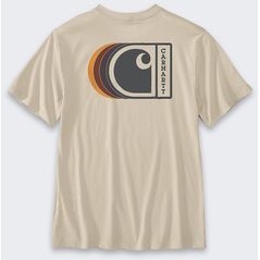 Koszulka Carhartt C Graphic OAT MILK