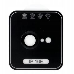 Προστατευτικό κάμερας PROTECTOR 9H + εφαρμογέας για IPHONE 16e μαύρο