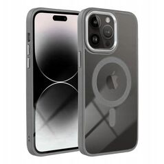 Θήκη COLOR EDGE MAG COVER συμβατή με MagSafe για IPHONE 16 Pro τιτάνιο γκρι