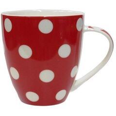 Kruze "Dots" 513 ml κόκκινο με λευκές κουκκίδες 8032637010208