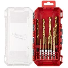 Τρυπάνι Milwaukee Τρυπάνι Milwaukee 48894759 για μέταλλο Swave HSS-G Tin χρυσό σετ 10 τεμαχίων