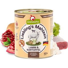 GranataPet Liebling´s Mahlzeit jagnięcina i ziemniaki mokra karma dla psa 800g