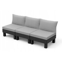 Keter Darza divans trisvietigs Elements 3 Seater peleks/gaisi peleks 8711245158020