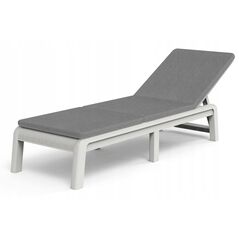 Keter Saulosanas kresls Mallorca ar spilvenu balts 8711245160344