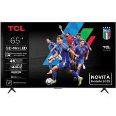 TCL Q6C 65Q6C Telewizor 165,1 cm (65") 4K Ultra HD Smart TV Wi-Fi Metaliczny