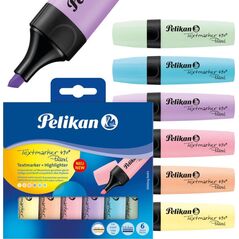 Pelikan Zakreślacz 490 Pastell etui, 6 kolorów