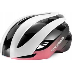 RockBros Kask rowerowy uniwersalny regulowany rozmiar L niebiesko-różowy ROCKBROS