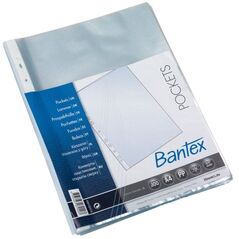 BG100 ΔΙΑΦΑΝΕΣ ΦΑΚΕΛΟΣ Bantex A4 PP0,025