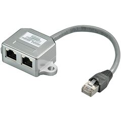MicroConnect splitter RJ45 - 2xRJ45 (MPK421)