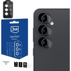 Ochrona na obiektyw aparatu 3MK Lens  Protection Pro Black do Samsung Galaxy S25+ czarny/black