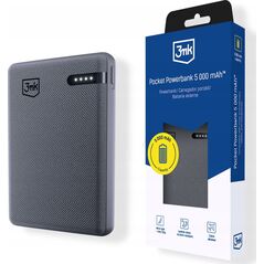 Powerbank 3MK Pocket Powerbank 5000mAh 12W USB-C gray/gray