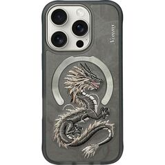 Etui Nimmy Dragon MagSafe do iPhone 16 Pro Max szary