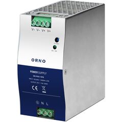 Zasilacz przemysłowy, na szynę DIN, 24VDC, 10A, 240W, w metalowej obudowie