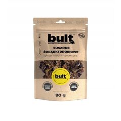 BULT Suszone żołądki drobiowe dla psa 80g