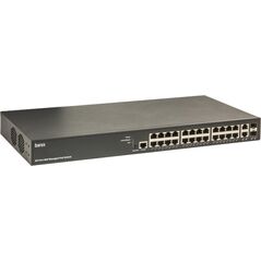 Barox RY-LGSP23-26/370 łącza sieciowe Zarządzany L2/L3 Gigabit Ethernet (10/100/1000) Obsługa PoE 1U Czarny