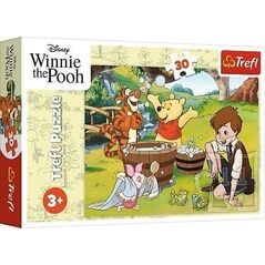 Puzzle 30 Dzień z Puchatkiem TREFL