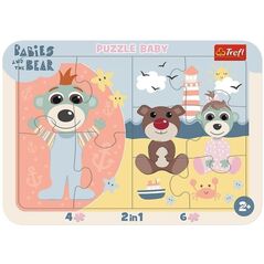 Puzzle ramkowe Baby - Słodkie Bobaski TREFL