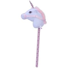 Happy Pets - Giddy Up Hobby Horse - Unicorn (31510105U) /Motoric Play /Λευκό 14037435 6418859026111