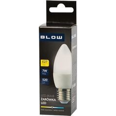 Blow 87-404# Żarówka led  e27 c37 eco 7w b.neutralna