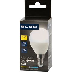 Blow 87-405# Żarówka led  e14 g45 eco 5w b.neutralna