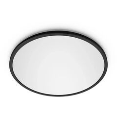 Ceiling LED lamp PHILIPS VALEN 16W 2200-6500K 2000lm black O29.1x2.4cm with remote control