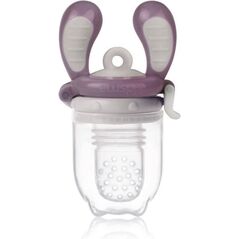 Νέο! Ειδική προσφορά! Kidsme Food Feeder συσκευή ταΐσματος μωρού για στερεές τροφές (μεσαίο) Δαμάσκηνο από 4 μηνών 160350PL