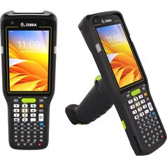 Terminal danych Zebra MC34 / Gun / LAN / WiFi 6E / BT / Android GMS / NFC / 2D SE58 / 6GB RAM/128GB UFS / 4.0'' / kamera 5 MP+13 MP / 38 klawiszy / 7000 mAh