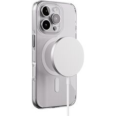 Etui Crong Clear MAG Pro Magsafe - iPhone 16 Pro przezroczyste - Gwarancja bezpieczeństwa. Proste raty. Bezpłatna wysyłka od 170 zł.