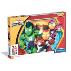 CLE puzzle 24 Maxi SuperKolor IronMan_..Fri..24829