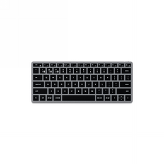 Bezprzewodowa klawiatura Satechi Slim X1 Bluetooth do trzech urządzeń USB-C (space gray)