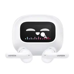Bezprzewodowe słuchawki dokanałowe TWS UGREEN EchoBuds HiTune T6 Magic (białe)