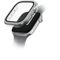 UNIQ Voute Apple Watch Series 10 46mm με γυαλί ασημί
