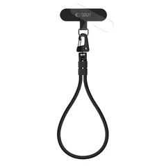 Smycz Tech-Protect C8S Rope Wrist Strap Black