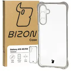 Elastyczne etui Bizon Case Salpa do Samsung Galaxy A16 4G/5G przezroczyste