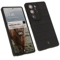 Pancerne etui Bizon Case Tur do Samsung Galaxy S25 Ultra czarne
