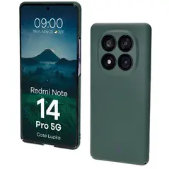 Etui Bizon Case Łupka do Xiaomi Redmi Note 14 Pro 5G zielone