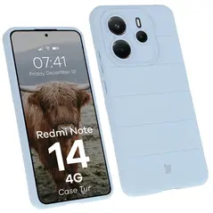 Pancerne etui Bizon Case Tur do Xiaomi Redmi Note 14 4G jasnoniebieskie