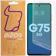 Folia hydrożelowa na ekran Bizon Glass Hydrogel Front do Motorola Moto G75 5G [2 PACK]