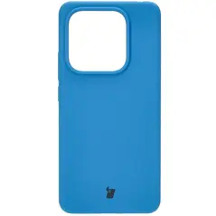 Silikonowe etui Bizon Soft Case do Xiaomi Redmi Note 14 5G niebieskie