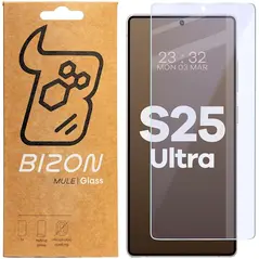 Elastyczne szkło hybrydowe Bizon Glass Mule do Samsung Galaxy S25 Ultra