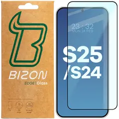 Szkło hartowane Bizon Glass Edge 2 do Samsung Galaxy S25 / S24