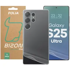 Folia hydrożelowa na tył i przód Bizon Glass Hydrogel Pack do Samsung Galaxy S25 Ultra