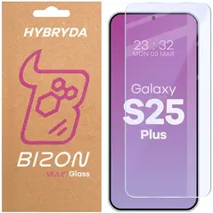 Elastyczne szkło hybrydowe Bizon Glass Mule do Samsung Galaxy S25+ Plus