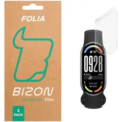 Folia hydrożelowa na ekran Bizon Glass Watch Hydrogel do Xiaomi Smart Band 10 [2 PACK]