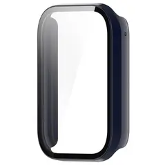 Etui Bizon Case+Glass Watch do Xiaomi Smart Band 8 Pro niebieskie